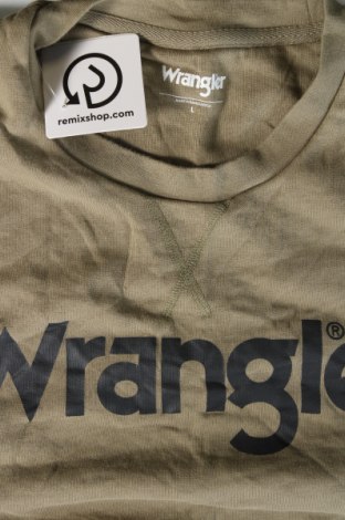 Ανδρική μπλούζα Wrangler, Μέγεθος L, Χρώμα Πράσινο, Τιμή 25,99 €