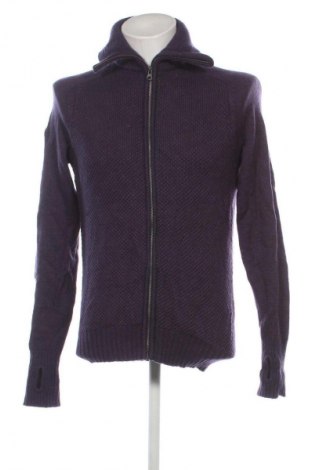 Herren Strickjacke, Größe S, Farbe Lila, Preis 27,49 €