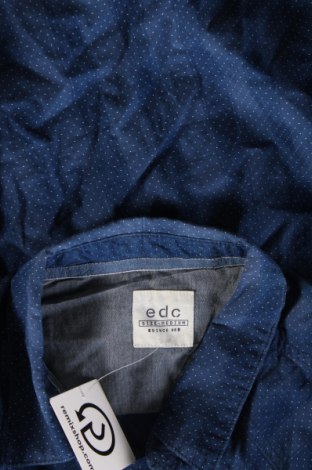 Herrenhemd Edc By Esprit, Größe L, Farbe Blau, Preis 23,99 €