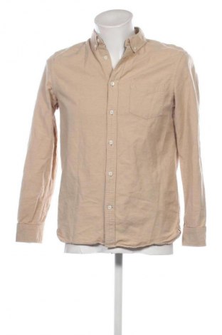 Herrenhemd H&M L.O.G.G., Größe S, Farbe Beige, Preis 14,83 €