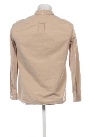 Herrenhemd H&M L.O.G.G., Größe S, Farbe Beige, Preis 14,83 €