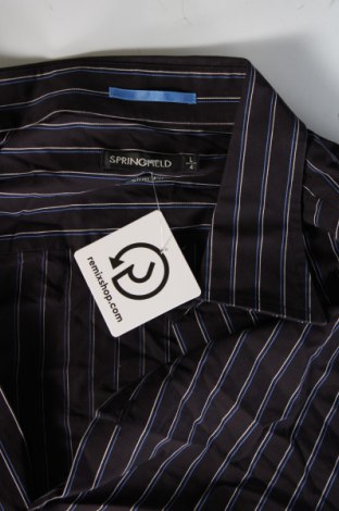 Herrenhemd Springfield, Größe L, Farbe Schwarz, Preis € 23,99