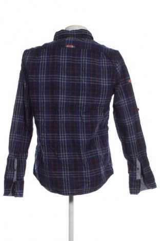 Cămașă de bărbați Superdry, Mărime XL, Culoare Albastru, Preț 122,99 Lei