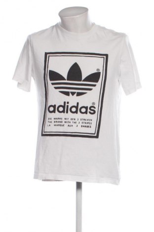 Męski T-shirt Adidas Originals, Rozmiar M, Kolor Biały, Cena 62,07 zł