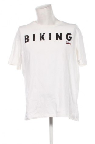 Ανδρικό t-shirt Brax, Μέγεθος XXL, Χρώμα Λευκό, Τιμή 14,00 €