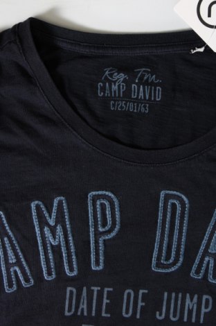 Ανδρικό t-shirt Camp David, Μέγεθος XXL, Χρώμα Μπλέ, Τιμή 14,00 €