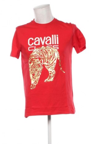 Pánske tričko  Cavalli Class, Veľkosť L, Farba Červená, Cena  67,82 €