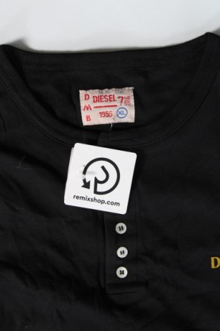 Мъжка тениска Diesel, Размер XL, Цвят Черен, Цена 98,49 лв.