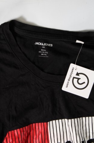 Herren T-Shirt Jack & Jones, Größe 4XL, Farbe Schwarz, Preis 12,99 €