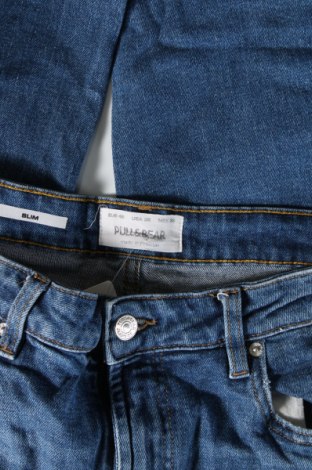 Blugi de bărbați Pull&Bear, Mărime L, Culoare Albastru, Preț 128,99 Lei