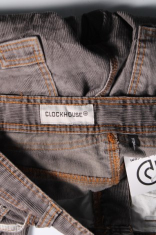 Pantaloni raiați de bărbați Clockhouse, Mărime L, Culoare Gri, Preț 64,99 Lei