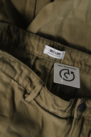 Herrenhose Only & Sons, Größe L, Farbe Grün, Preis € 11,99