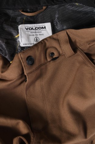 Męskie zimowe spodnie sportowe Volcom, Rozmiar M, Kolor Brązowy, Cena 307,99 zł