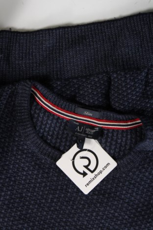 Herrenpullover Armani Jeans, Größe M, Farbe Blau, Preis € 60,99