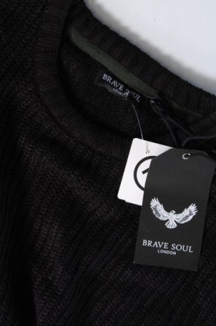 Męski sweter Brave Soul, Rozmiar M, Kolor Czarny, Cena 214,99 zł