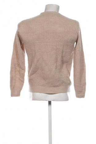 Męski sweter Cotton&silk, Rozmiar M, Kolor Beżowy, Cena 72,99 zł