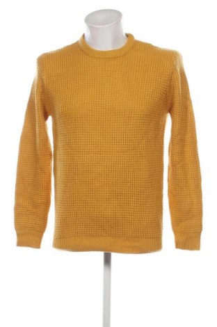 Męski sweter Cotton&silk, Rozmiar L, Kolor Żółty, Cena 72,99 zł