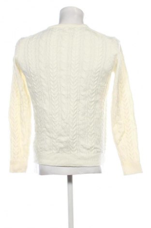 Męski sweter Cotton&silk, Rozmiar M, Kolor Biały, Cena 72,99 zł