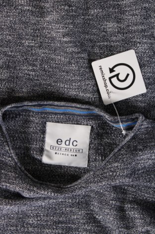 Męski sweter Edc By Esprit, Rozmiar M, Kolor Niebieski, Cena 100,99 zł