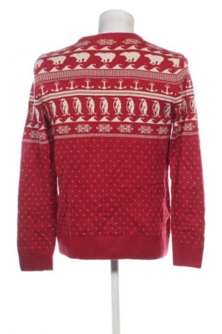 Herrenpullover H&M L.O.G.G., Größe M, Farbe Rot, Preis € 16,49