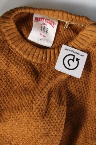 Herrenpullover Henry Choice, Größe S, Farbe Braun, Preis € 14,99