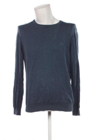 Herrenpullover Hugo Boss, Größe L, Farbe Blau, Preis 95,99 €