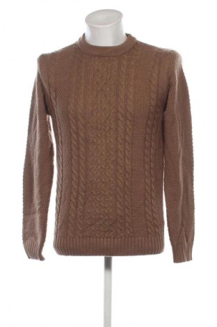 Herrenpullover Jack & Jones, Größe M, Farbe Braun, Preis € 17,49