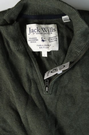 Pánský svetr  Jack Wills, Velikost L, Barva Zelená, Cena  389,00 Kč