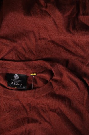 Ανδρικό πουλόβερ Lyle & Scott, Μέγεθος M, Χρώμα Καφέ, Τιμή 23,99 €