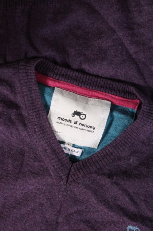 Herrenpullover Moods Of Norway, Größe M, Farbe Lila, Preis 43,49 €