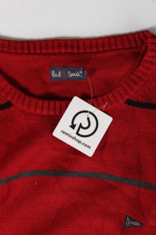 Herrenpullover Paul R. Smith, Größe 3XL, Farbe Rot, Preis 24,99 €