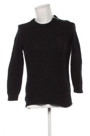 Męski sweter Pull&Bear, Rozmiar M, Kolor Czarny, Cena 72,99 zł