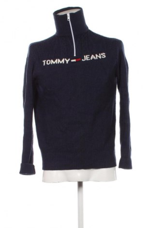 Ανδρικό πουλόβερ Tommy Jeans, Μέγεθος S, Χρώμα Μπλέ, Τιμή 44,99 €