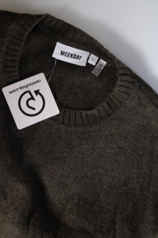 Herrenpullover Weekday, Größe L, Farbe Grün, Preis € 26,99