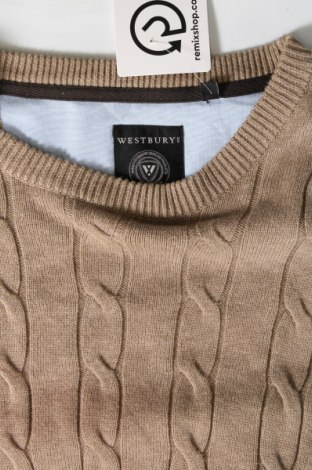 Męski sweter Westbury, Rozmiar L, Kolor Beżowy, Cena 90,99 zł