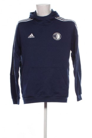 Herren Sweatshirt Adidas, Größe L, Farbe Blau, Preis 38,49 €