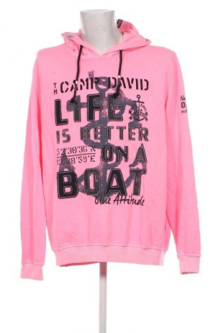 Herren Sweatshirt Camp David, Größe 3XL, Farbe Rosa, Preis € 38,49