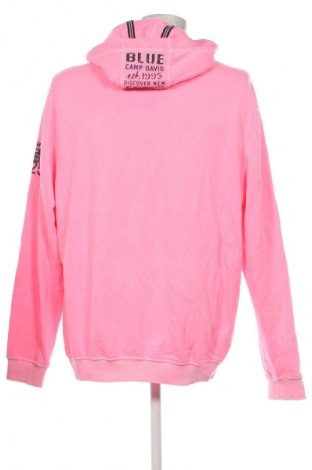 Herren Sweatshirt Camp David, Größe 3XL, Farbe Rosa, Preis € 34,99