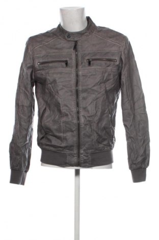 Herren Lederjacke Bata, Größe L, Farbe Grau, Preis 31,99 €