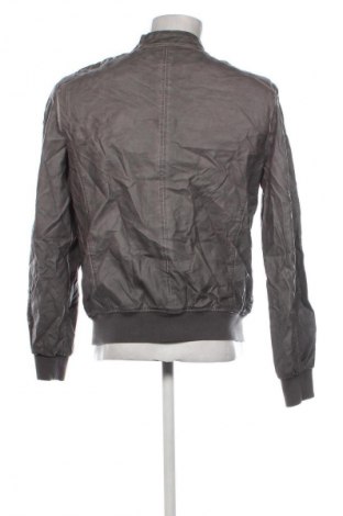 Herren Lederjacke Bata, Größe L, Farbe Grau, Preis 23,99 €