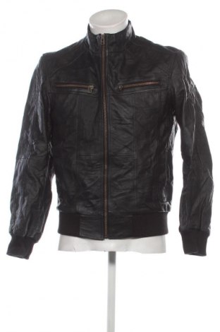 Herren Lederjacke Isaco & Kawa, Größe M, Farbe Schwarz, Preis 99,99 €