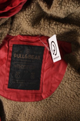 Męska kurtka Pull&Bear, Rozmiar L, Kolor Czerwony, Cena 152,99 zł