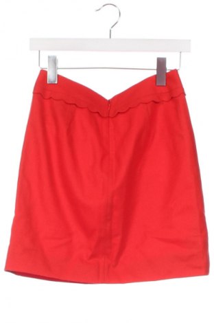 Rock J.Crew, Größe XS, Farbe Rot, Preis 17,99 €