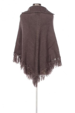 Poncho, Größe M, Farbe Braun, Preis € 6,99