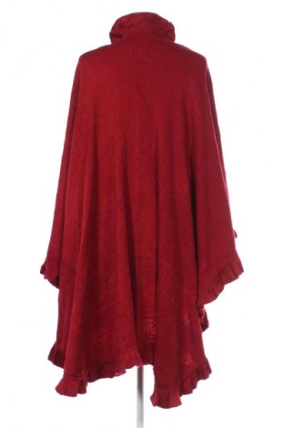 Poncho, Größe XXL, Farbe Rot, Preis € 20,49