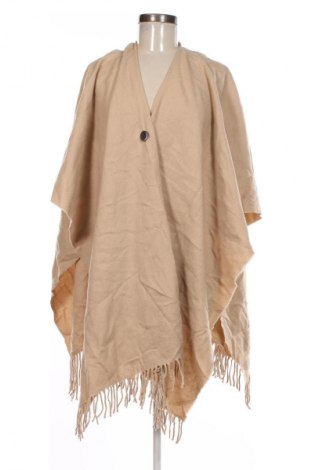 Poncho, Größe M, Farbe Beige, Preis € 8,99