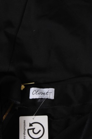 Φόρεμα Closet London, Μέγεθος XS, Χρώμα Μαύρο, Τιμή 41,94 €