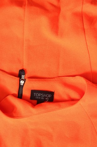 Kleid Topshop, Größe XS, Farbe Orange, Preis 33,99 €