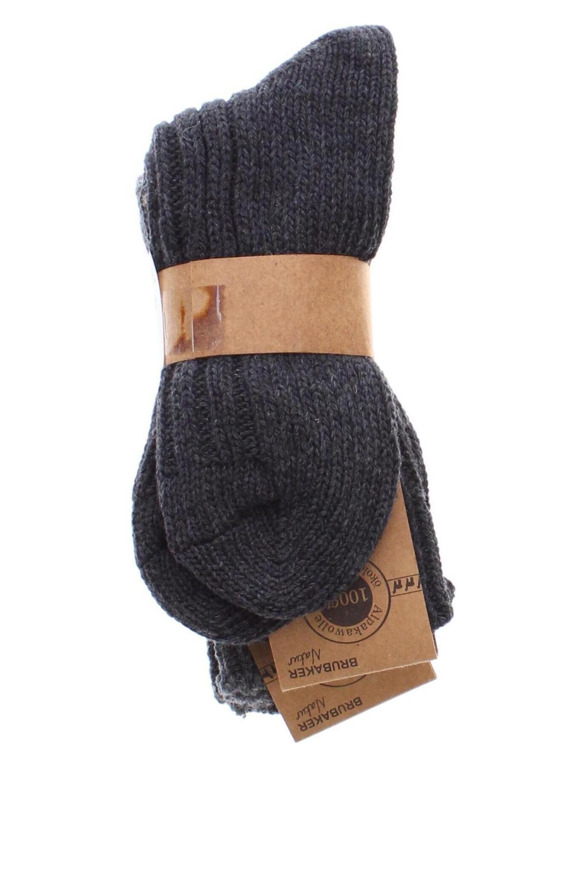 Socken Brubaker, Größe M, Farbe Grau, Preis 14,99 €