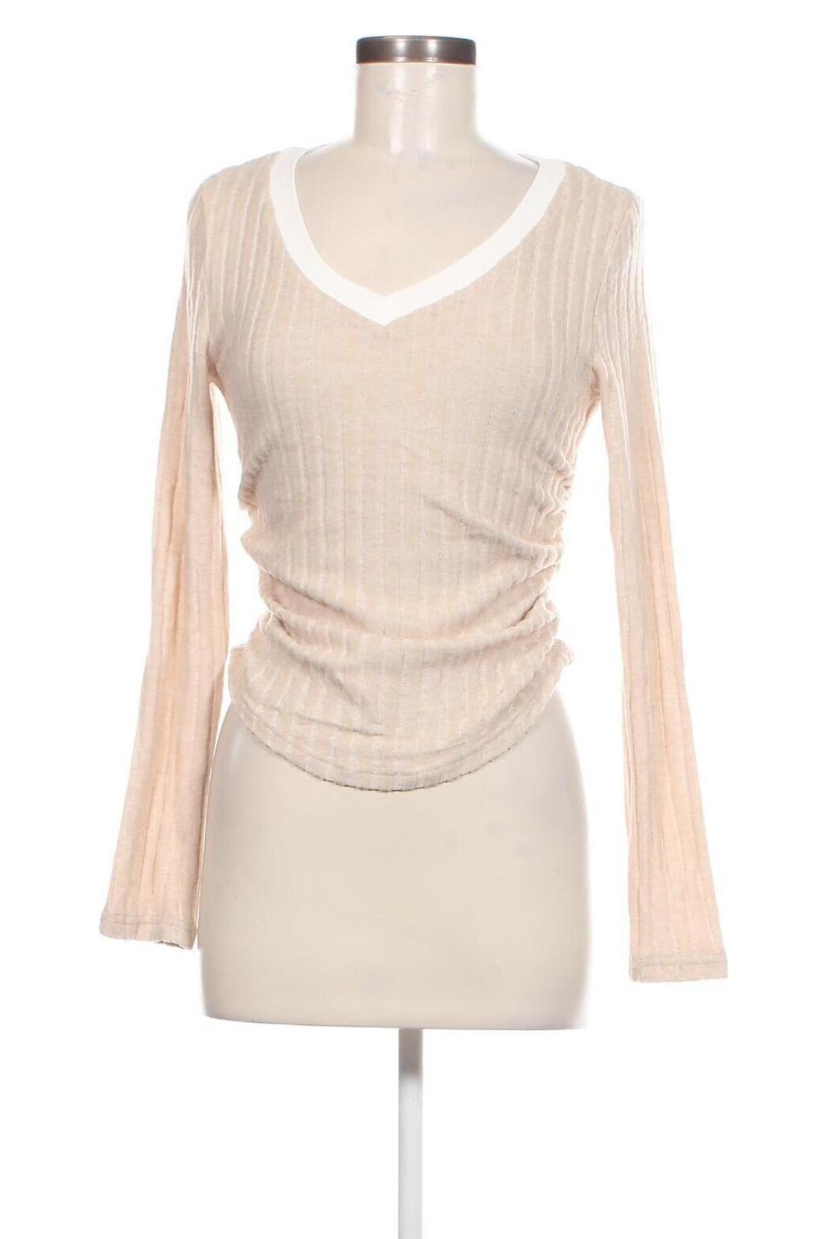 Damen Shirt, Größe M, Farbe Beige, Preis 13,49 €